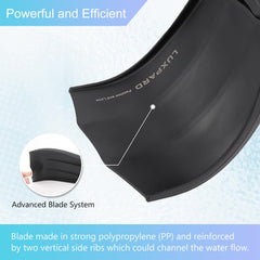 LUXPARD Snorkel Fins, Comfortable Soft Full Foot Snorkeling Fins, Flippers for Snorkeling, Scuba Diving, and Freediving